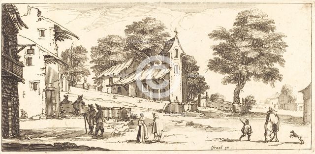 A Church, in or after 1635. Creator: Unknown.