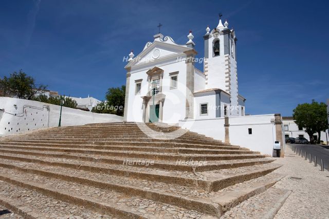 A church in Loule, Portugal, 2009. Creator: Samuel Magal.