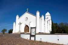 A church in Mina de Sao Domingos, Portugal, 2009. Creator: Samuel Magal
