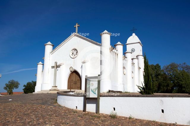 A church in Mina de Sao Domingos, Portugal, 2009. Creator: Samuel Magal.