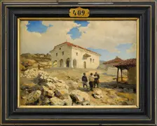 A Church in the Balkans, 1877. Artist: Polenov, Vasili Dmitrievich (1844-1927)