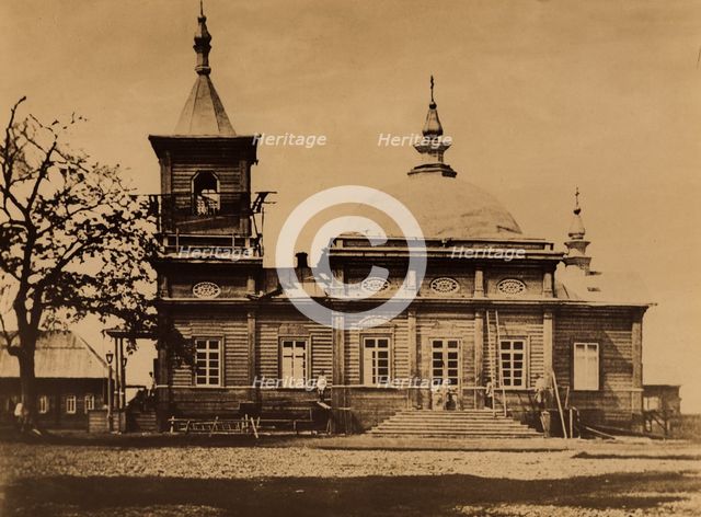 A Church in the Settlement of Rykovsk, 1880-1899. Creator: Innokenty Ignatievich Pavlovsky.