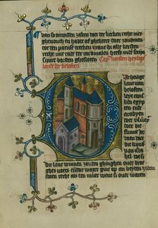 A Church representing the Promised Land, 1400-1404. Creator: Unknown