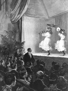 'A Cigarette Concert held at the Honourable Artillery Company's Headquarters, Finsbury... 1890. Creator: Unknown