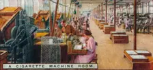 A Cigarette Machine Room 1926