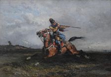 A Circassian rider, 1872
