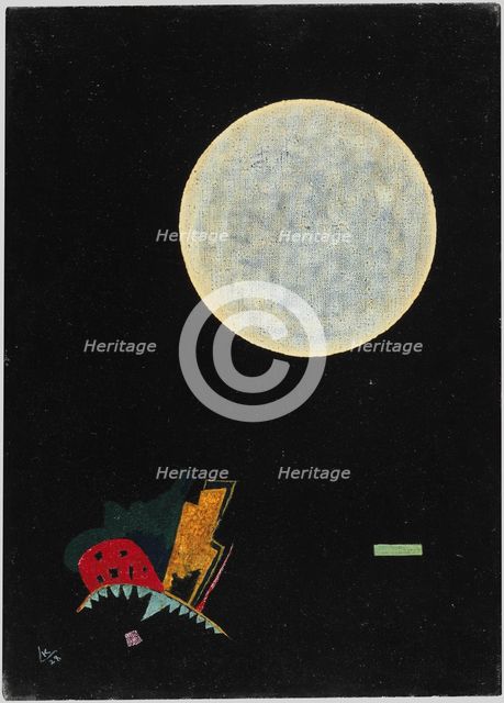 A circle (A), 1928. Creator: Kandinsky, Wassily Vasilyevich (1866-1944).