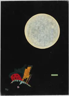 A circle (A), 1928. Creator: Kandinsky, Wassily Vasilyevich (1866-1944)