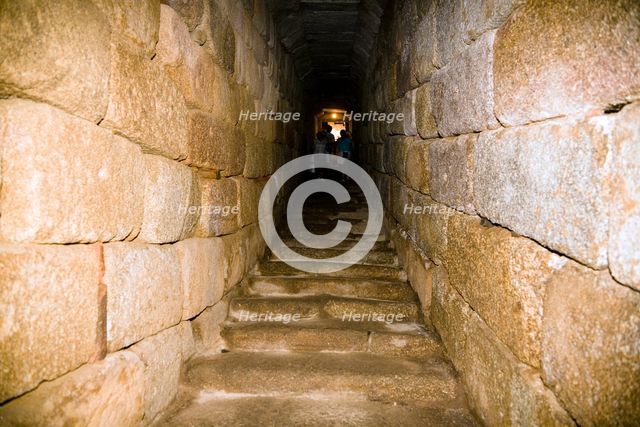 A cistern of the Arab fortress (alcazaba) at Merida, Spain, 2007. Creator: Samuel Magal.