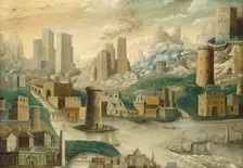 A City of Fantasy, mid 19th century. Creator: Unknown