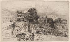 A City Farm?New York, 1881. Creator: Mary Nimmo Moran