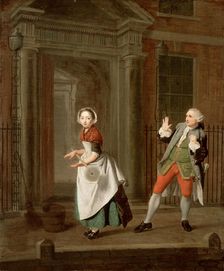 A City Shower c1764. Artist: Edward Penny