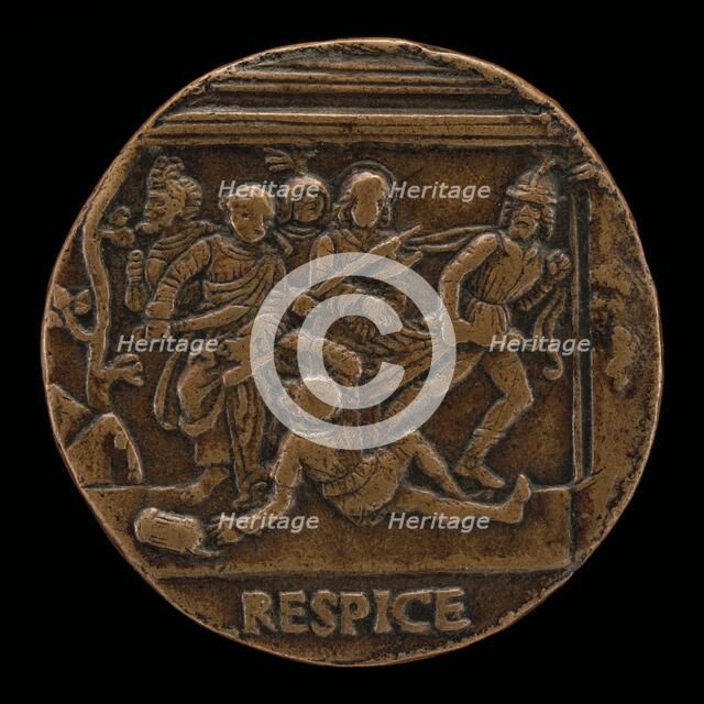 A Combat, c. 1480. Creator: Unknown.