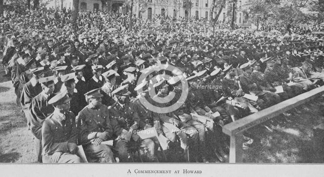 A Commencement- Day at Howard University, 1927. Creator: Addison N. Scurlock.