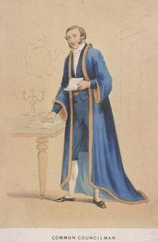 A common council man, 1855. Artist: Day & Son