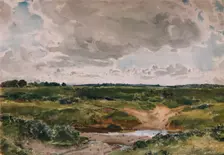 A Common in August c1890. Artist: Thomas Collier