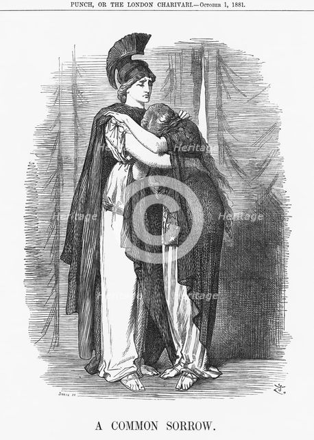 'A Common Sorrow', 1881. Creator: Joseph Swain.