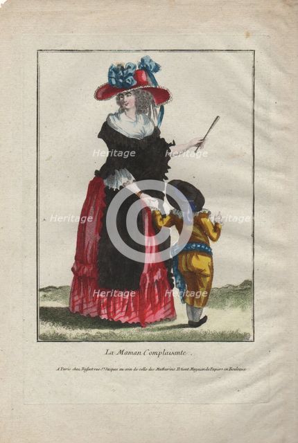 A complaisant mother , c. 1790.