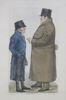 A - Contract 1818. Artist: Richard Dighton