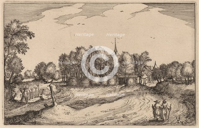 A Convent, published 1612. Creator: Claes Jansz Visscher.