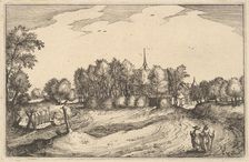 A Convent, plate 13 from Regiunculae et Villae Aliquot Ducatus Brabantiae, ca. 1610. Creator: Claes Jansz Visscher