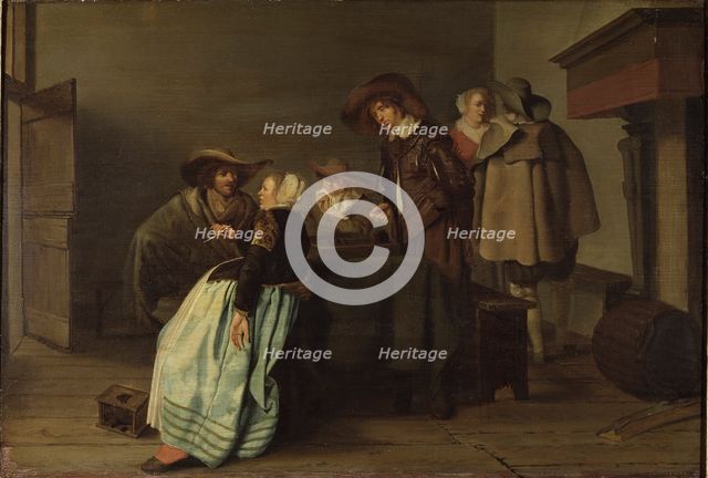 A Conversation, 1628. Creator: Pieter Codde.