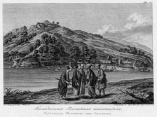 A Conversation Between Japanese Officials, 1813. Creator: Stepan Galaktionov