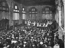A concert at the Guildhall School of Music, London, c1901 (1901)