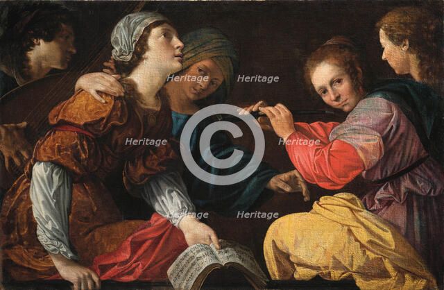 A concert. Creator: Spada, Leonello (1576-1622).