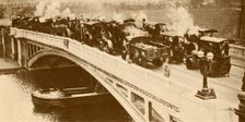 A Concrete Bridge Across The Thames At Caversham c1930. Creator: Unknown