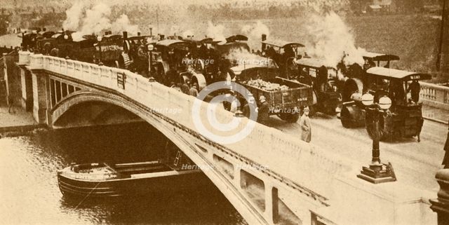 'A Concrete Bridge Across The Thames At Caversham', c1930. Creator: Unknown.