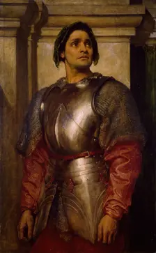A Condottiere, 1871-72. Creator: Frederic Leighton