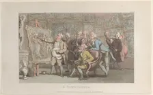 A Connoisseur, from "The Vicar of Wakefield", May 1817., May 1817. Creator: Thomas Rowlandson