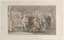 A Connoisseur, from "The Vicar of Wakefield", May 1817., May 1817. Creator: Thomas Rowlandson
