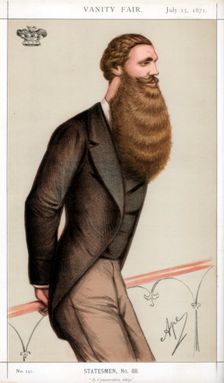 A Conservative Whip 1871. Artist: Carlo Pellegrini