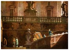 A coach in Rome, 18th century (1956)