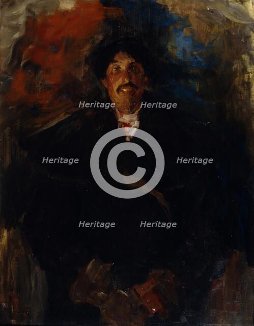 A coachman. Artist: Malyavin, Filipp Andreyevich (1869-1940)