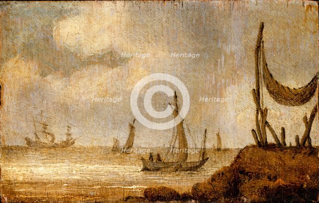 A Coastal Scene, 1630s. Creator: Unknown.