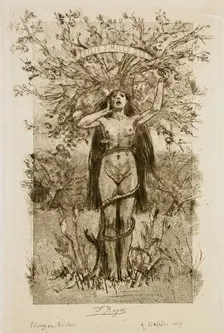 À coeur perdu, 1888. Creator: Félicien Rops