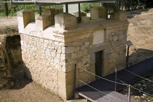 A columbarium in Merida, Spain, 2007. Artist: Samuel Magal