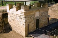 A columbarium in Merida, Spain, 2007. Creator: Samuel Magal