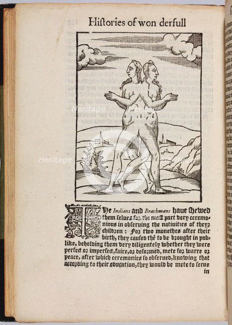 A collection of extraordinary stories (Histoires prodigieuses), 1560. Artist: Boaistuau, Pierre (c. 1520-1566)
