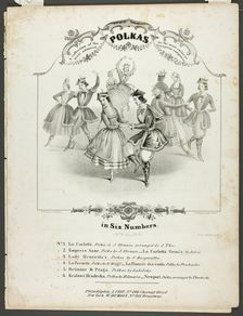 A Collection of the Most Admired Polkas..., n.d. Creator: James Queen