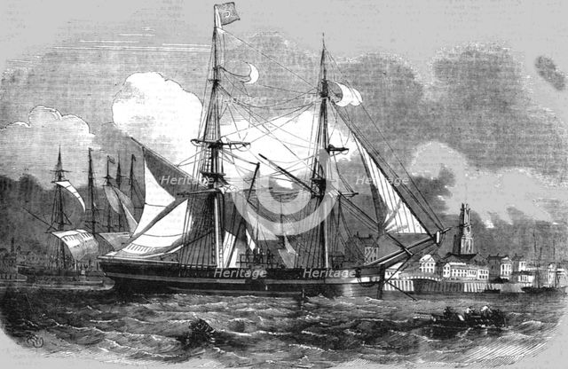 'A Collier on the Thames', 1854. Creator: Unknown.