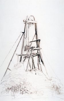A Colliery Winding Engine c1864-1930. Artist: Anna Lea Merritt