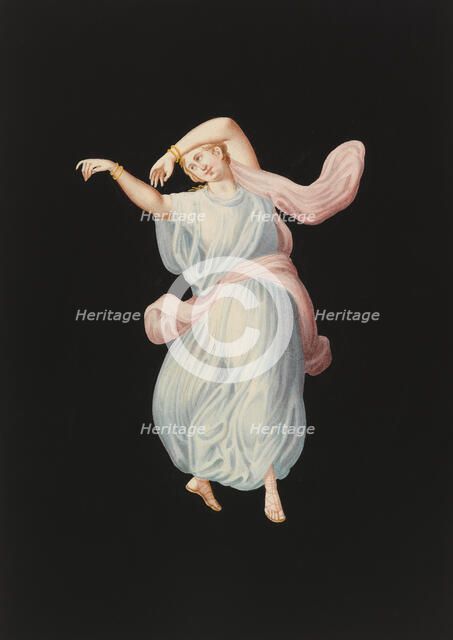 A copy of the Pompeii paintings, c1760. Creator: Unknown.