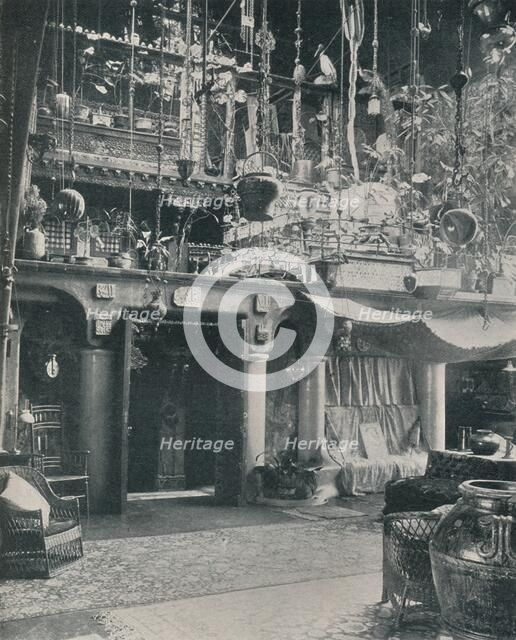 'A Corner in the studio of Mr. Louis C. Tiffany', 1897. Artist: Unknown.