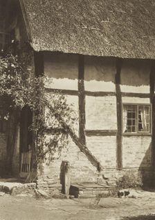A corner of Ann Hathaway's cottage, Shottery. From the album: Photograph album - England, 1920s. Creator: Harry Moult