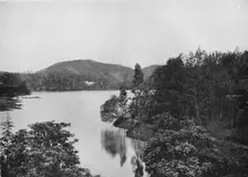 A Corner of Nuwara Eliya Lake c1890, (1910). Artist: Alfred William Amandus Plate