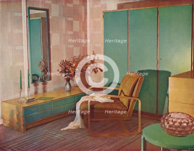 'A corner of showroom of Henry Stone & Son of Banbury', 1935. Artist: Unknown.